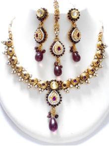 Polki Necklace Set